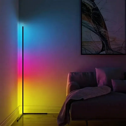 Lampadaire RVB coloré